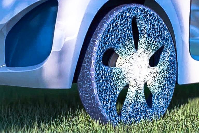 Comment Michelin compte révolutionner le pneu avec son concept Vision !
