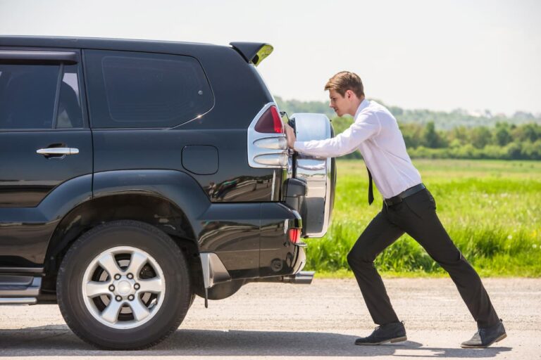 Comment bouger une voiture automatique en panne